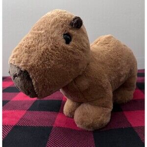 Build-A-Bear Workshop Capybara Plush Cute Stuffed Animal Toy Brown 14.5"